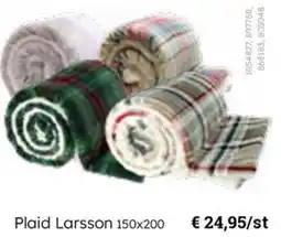 Multi bazar Plaid Larsson aanbieding