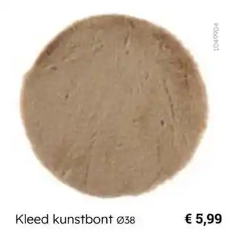 Multi bazar Kleed kunstbont aanbieding