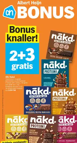 Albert Heijn Alle Nakd aanbieding