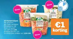 Albert Heijn AH Pureersoepen aanbieding