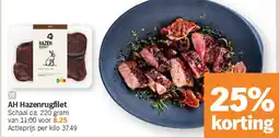 Albert Heijn AH Hazenrugfilet aanbieding