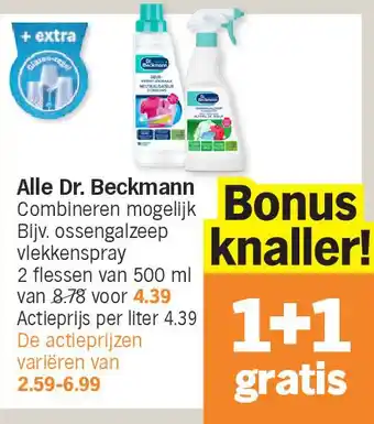 Albert Heijn Alle Dr. Beckmann aanbieding