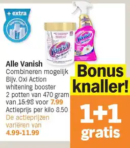 Albert Heijn Alle Vanish aanbieding