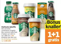 Albert Heijn Starbucks ijskoffie aanbieding
