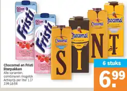 Albert Heijn Chocomel en Fristi literpakken aanbieding