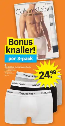 Albert Heijn Calvin Klein heren-boxershorts aanbieding