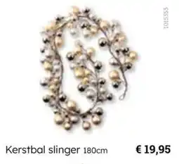 Multi bazar Kerstbal slinger aanbieding