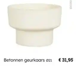 Multi bazar Betonnen geurkaars aanbieding