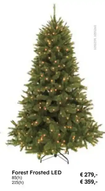 Multi bazar Forest Frosted LED aanbieding