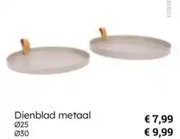 Multi bazar Dienblad metaal aanbieding