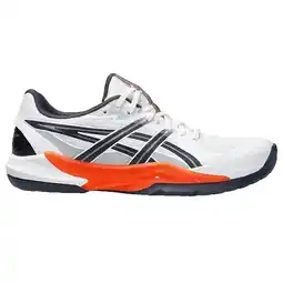 Decathlon Schoenen Asics Powerbreak FF voor Heren, Wit, Handbal aanbieding