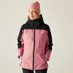Decathlon Maldeine ademende waterdichte isolerende jas met capuchon voor dames aanbieding