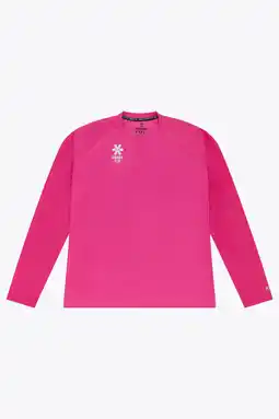 Decathlon Osaka Keeper-T-shirt met lange mouwen | Fluo Roze aanbieding
