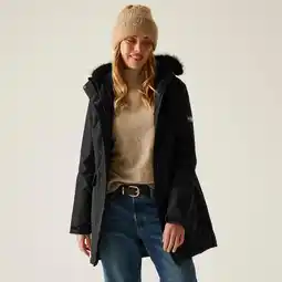 Decathlon Sabinka waterdichte isolerende lange jas met capuchon voor dames aanbieding