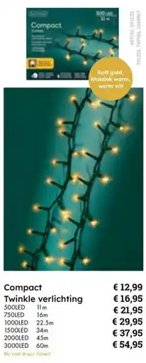 Multi bazar Compact Twinkle verlichting aanbieding