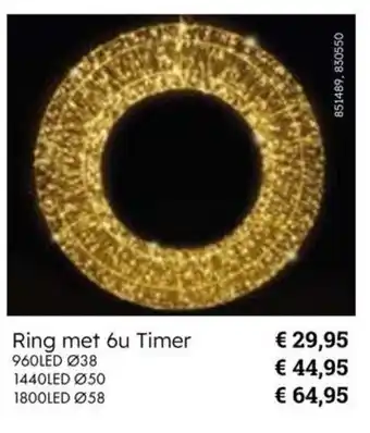 Multi bazar Ring met 6u Timer aanbieding
