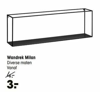 Kwantum Wandrek milan aanbieding