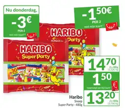 Intermarché Haribo Snoep Super Party aanbieding