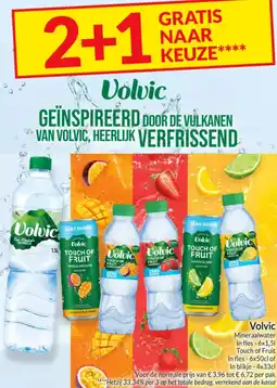 Intermarché Volvic Mineraalwater aanbieding
