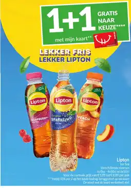 Intermarché Lipton ice tea aanbieding
