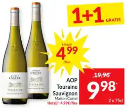Intermarché AOP Touraine Sauvignon Maison Castel aanbieding