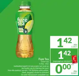 Intermarché Fuze Tea Green tea aanbieding