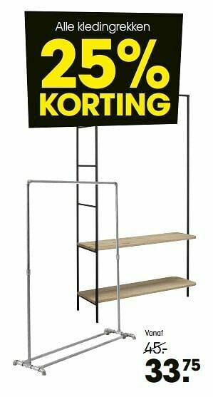 Kwantum Alle kledingrekken aanbieding
