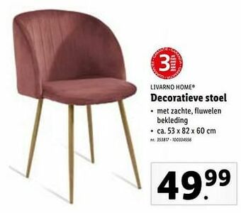 Lidl Decoratieve stoel aanbieding