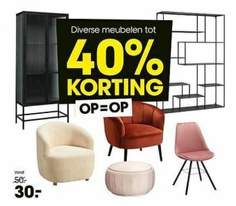 Kwantum Diverse meubelen aanbieding
