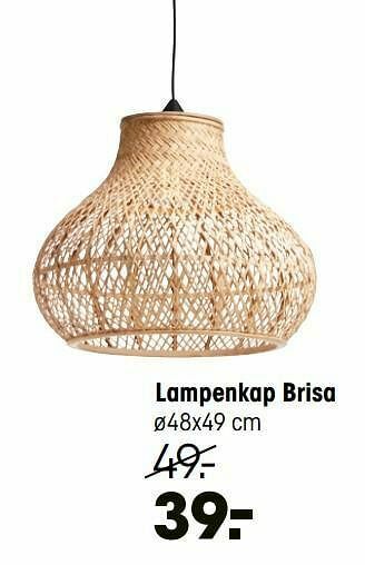 Kwantum Lampenkap brisa aanbieding