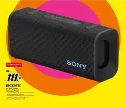 MediaMarkt SONY ULT Field 3 Zwart Bluetooth speaker aanbieding