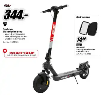 MediaMarkt Pro2evo Elektrische step aanbieding