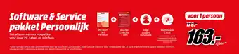 MediaMarkt Software & Service pakket Persoonlijk aanbieding