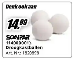 MediaMarkt 1140000013 Droogkastballen aanbieding