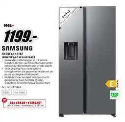MediaMarkt Samsung RS70F64KETEF Amerikaanse koelkast aanbieding