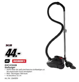 MediaMarkt OVC 81522B Stofzuiger aanbieding