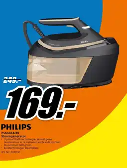 MediaMarkt Philips PSG6064/80 Stoomgenerator aanbieding