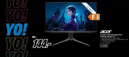 MediaMarkt Acer Predator XB273UX1BMIIPRX Gaming monitor 27” aanbieding