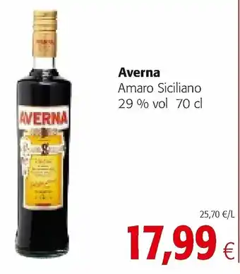 Colruyt Averna Amara Siciliano aanbieding
