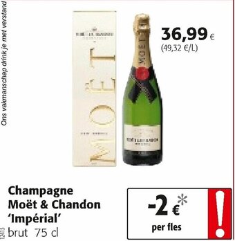 Colruyt Champagne Moet & Chandon Imperial aanbieding