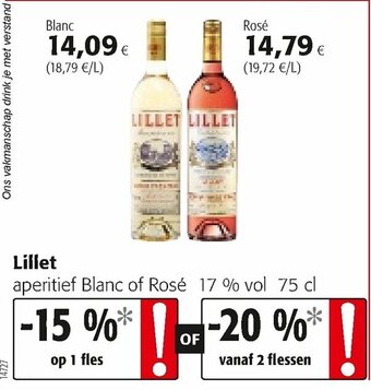 Colruyt Lillet aanbieding