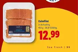 Lidl Zalmfilet aanbieding
