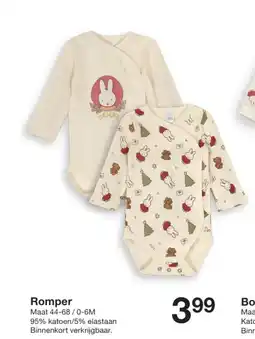 Zeeman Romper aanbieding
