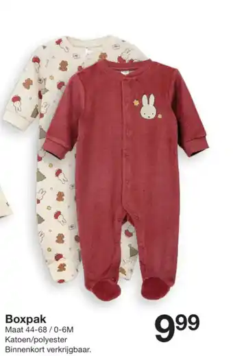 Zeeman Boxpak aanbieding