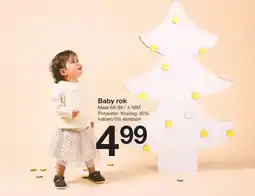 Zeeman Baby rok aanbieding