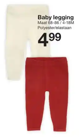 Zeeman Baby legging aanbieding