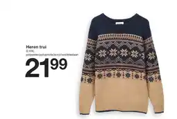 Zeeman Heren trui aanbieding