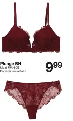 Zeeman Plunge BH aanbieding