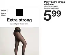 Zeeman Panty extra strong 40 denier aanbieding
