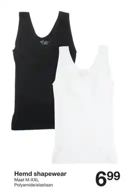 Zeeman Hemd shapewear aanbieding